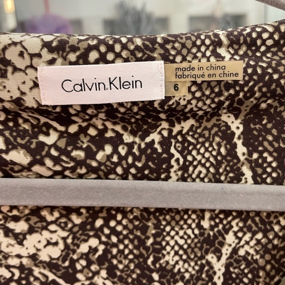 CALVIN KLEIN Snakeskin Dress - Picture 3 of 3
